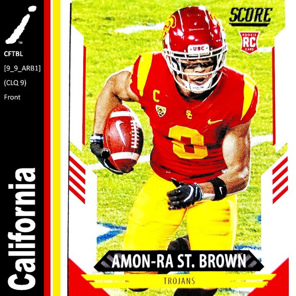 Southern California Trojans (Amon-Ra St Brown) - FTBL [9_9_ARB1] - Picture 1 of 3